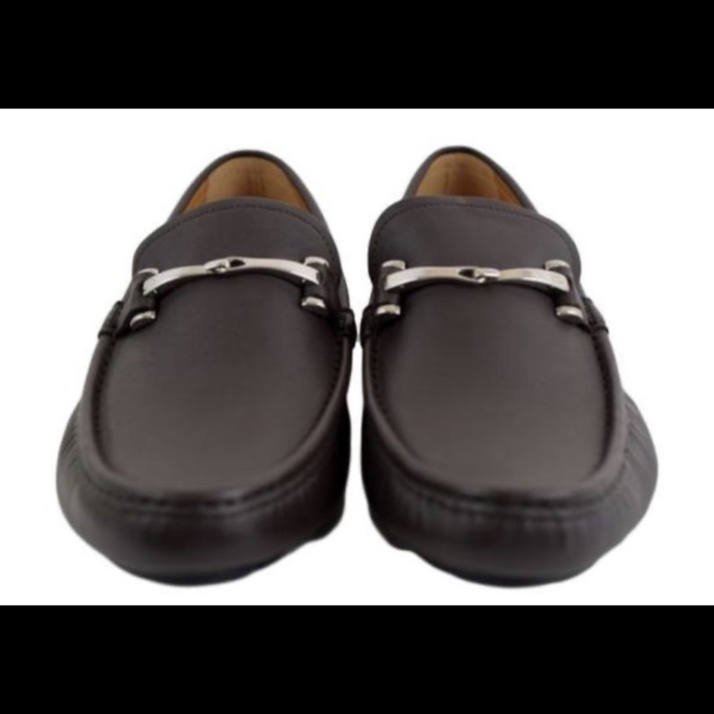 Men’s Gucci Black Driver Moc Shoes Size 9.5.